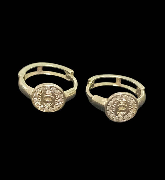 Oro par Aretes 14k 2.2g