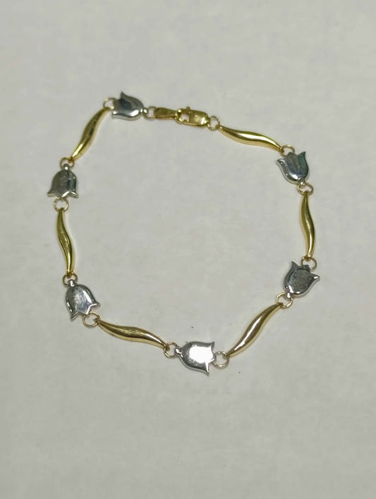 Oro Pulsera 14K 3.9 Gramos