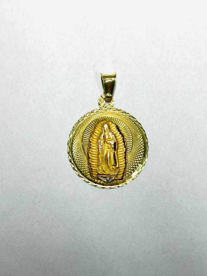 Oro Dije religioso 10k 2.3g