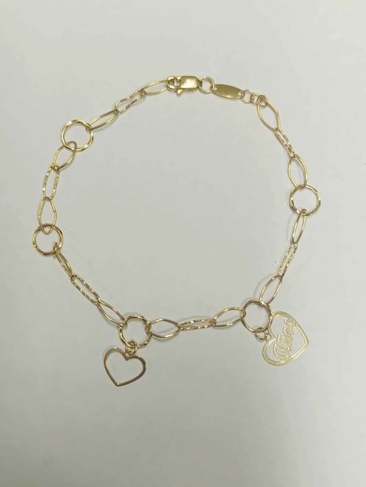 Oro Pulsera 10K 2.2 Gramos