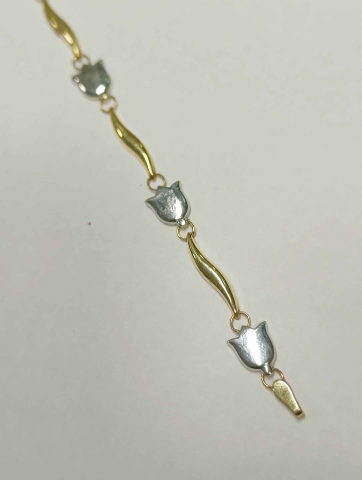 Oro Pulsera 14K 3.9 Gramos