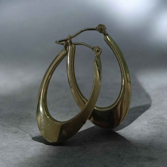 Oro Aretes U 10k 1g