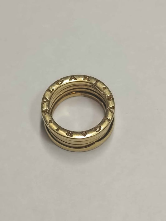 Oro anillo grueso 18k 11g