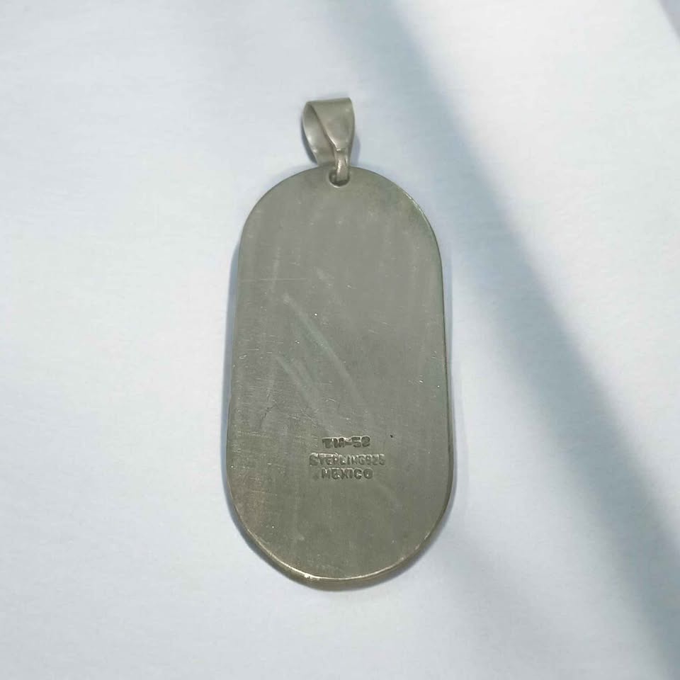 Plata Dije azteca.925 14.1g