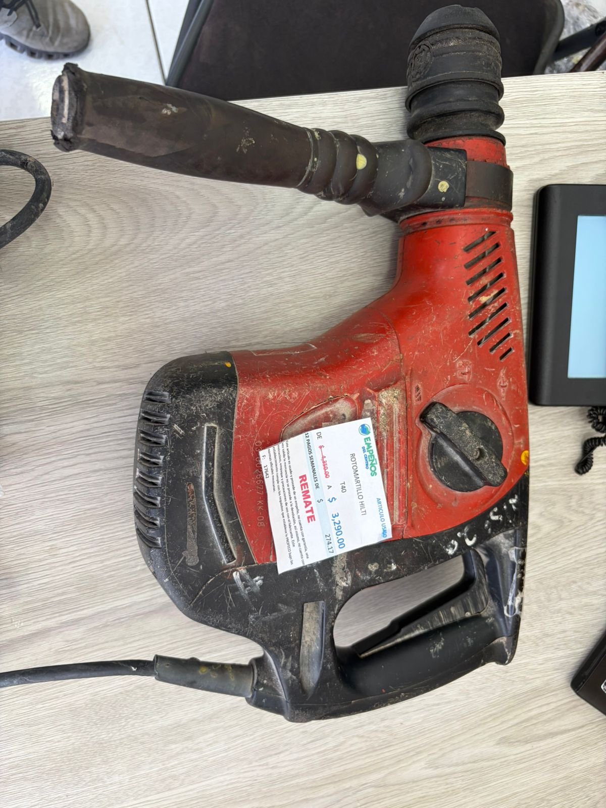 ROTOMARTILLO HILTI T40