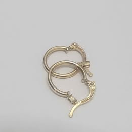 Aretes De Oro De 10 Kilates Con Peso De 1 Gramo