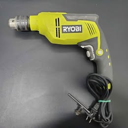 ⚙ TALADRO RYOBI CON VELOCIDADES Y ROTOMARTILLO EN ESTUCHE CON LLAVE
