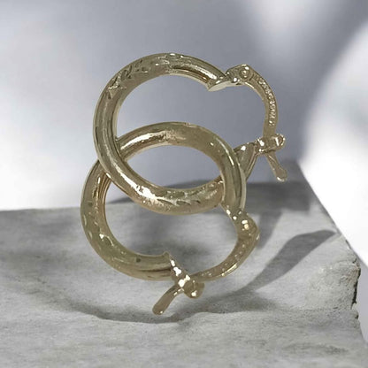 Oro Aretes 10k 1.7g