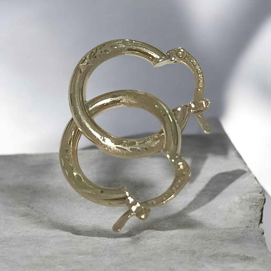 Oro Aretes 10k 1.7g