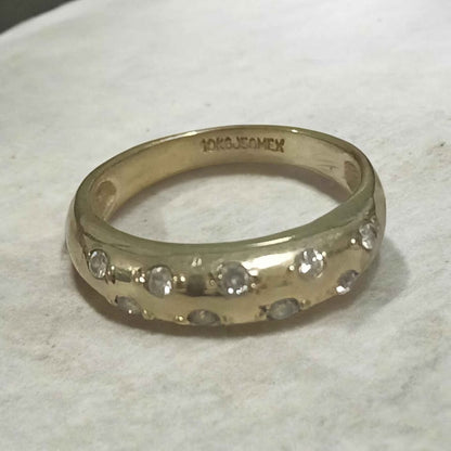 Oro anillo 10k 2.4g