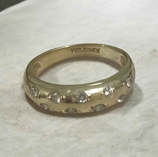 Oro anillo 10k 2.4g