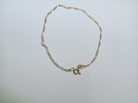 Pulsera de Oro 10K Diseño 3x1 – Clásica y Resistente