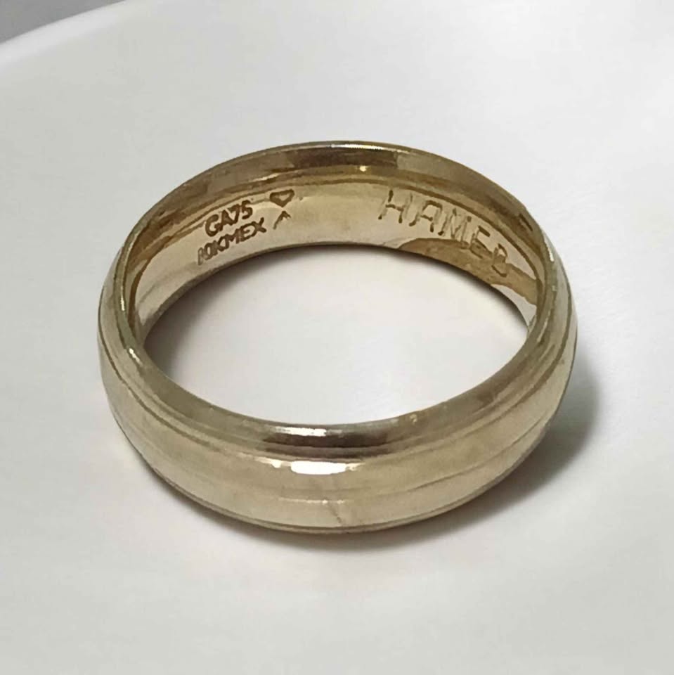 Oro argolla 10k 2.7g