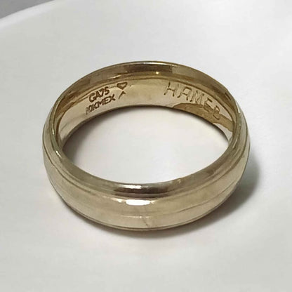 Oro argolla 10k 2.7g