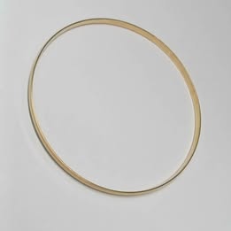 Aro de oro 14k diseño liso 5.8gr