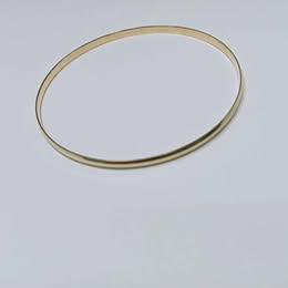 Aro de oro 14k diseño liso 5.6gr