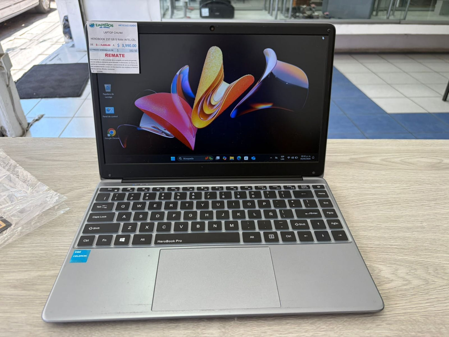 LAPTOP MCA CHUWI MOD HEROBOOK