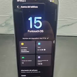 📱 CELULAR VIVO Y17S CON 128 GB DE ALMACENAMIENTO Y 6 GB DE RAM