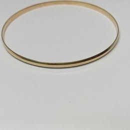 Aro de oro 14k diseño liso 5.8gr