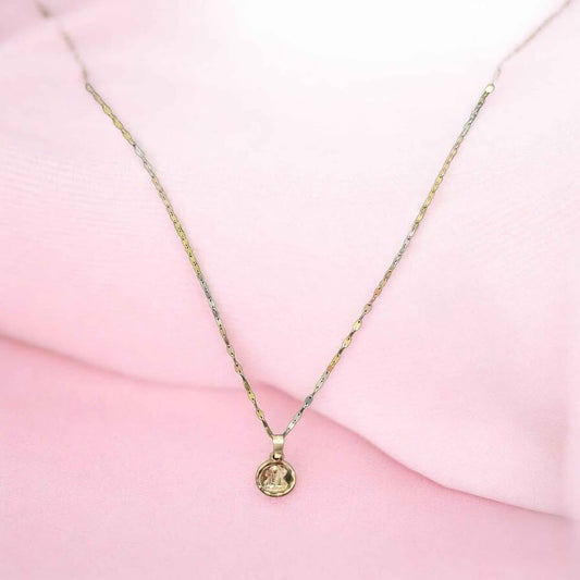 Oro Cadena y Dije 14k 1g