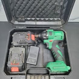 LLAVE DE IMPACTO LIDEEP INALAMBRICA CON ESTUCHE ,CARGADOR Y 2 BATERIAS