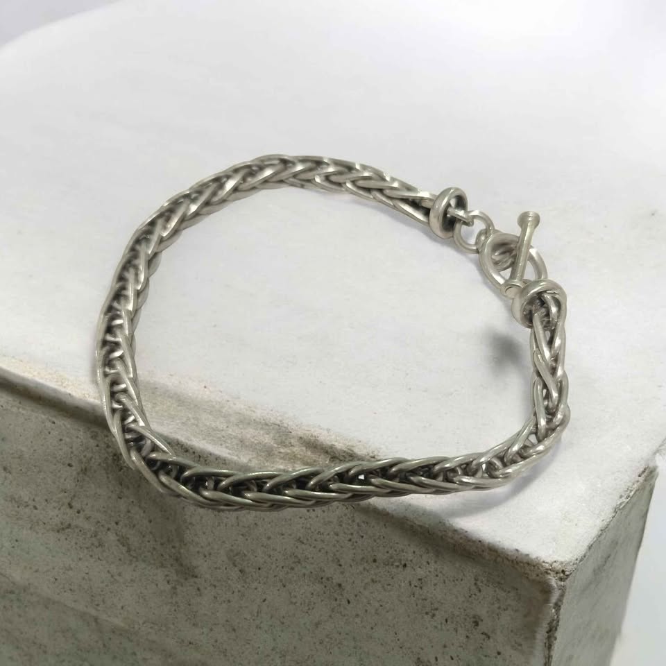Plata pulsera.925 33.3g