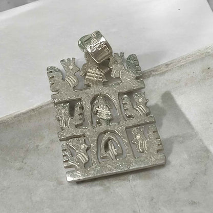 Plata dije tipo cuadro formas .925 2.9g