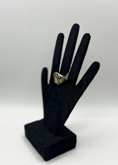Anillo grueso de oro 10k 7gr # 11.5