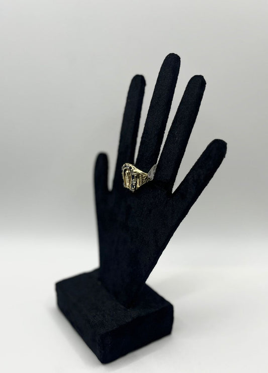 Anillo grueso de oro 10k 7gr # 11.5