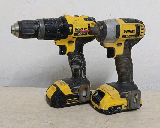 Kit De Taladros Dewalt DCD785 - USADO