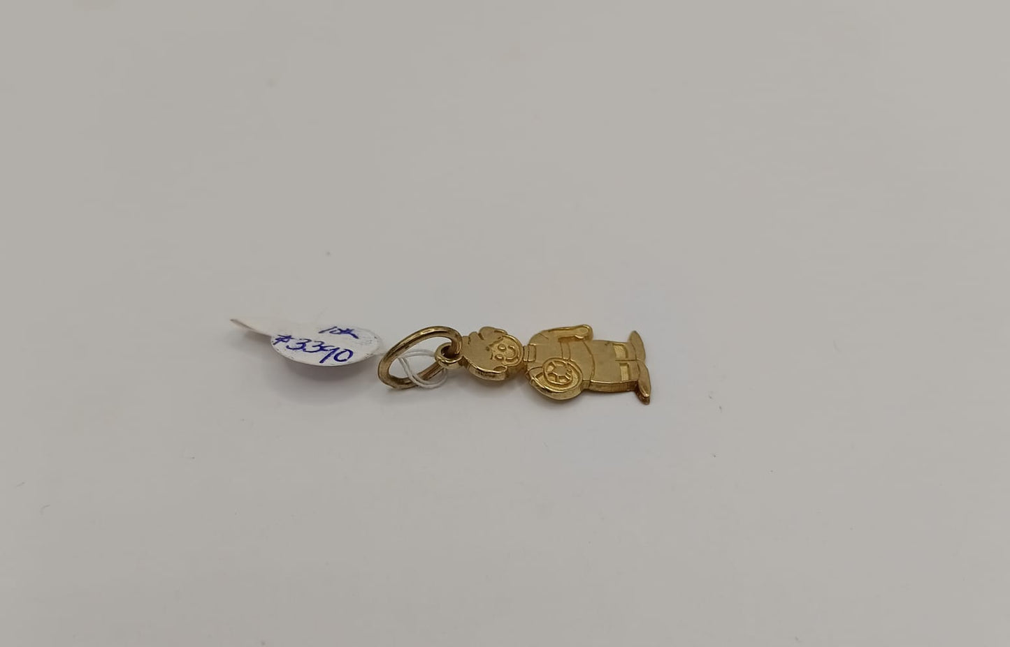 Dije de niño ORO 10K peso 1.5gr, usado