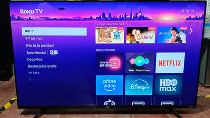 SMART TV MARCA: JVC 55" PULGADAS EN CAJA