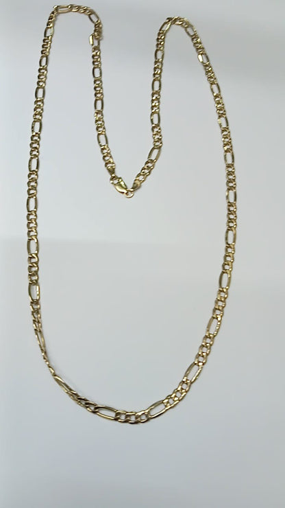 Cadena 3x1 en Oro 10k – 6.1 g / 30 cm