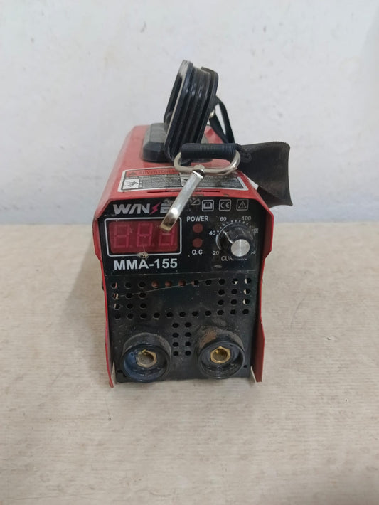 Soldadora inverter WANSE mma-155, usado