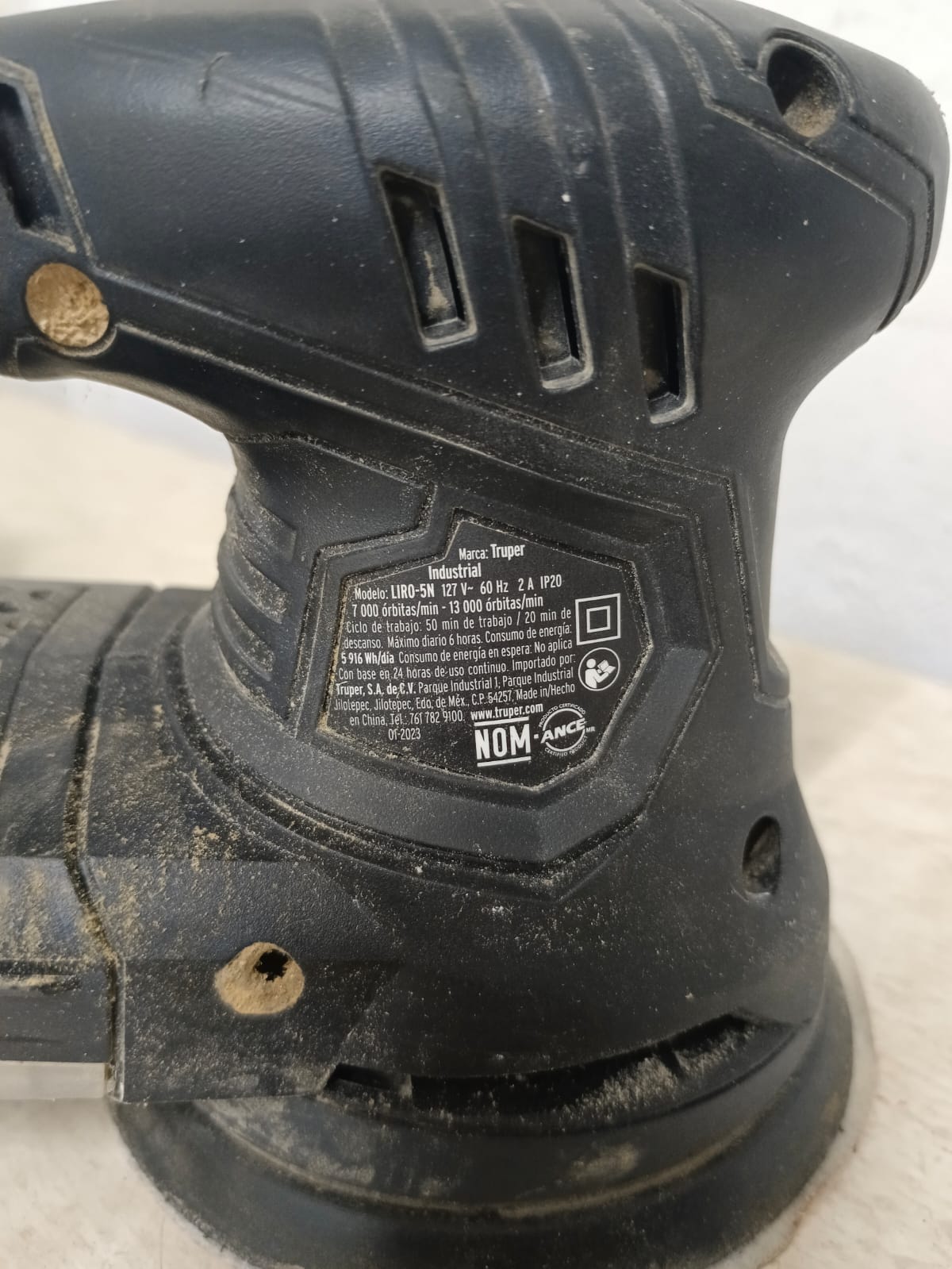 Lijadora Orbital Truper Liro-5n, usado