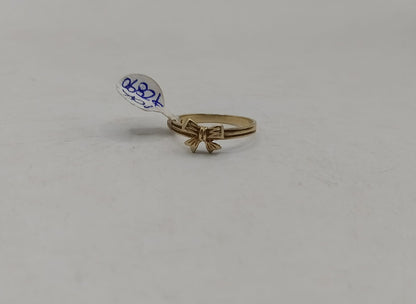 Anillo moño ORO 10k peso 1.2gr, usado