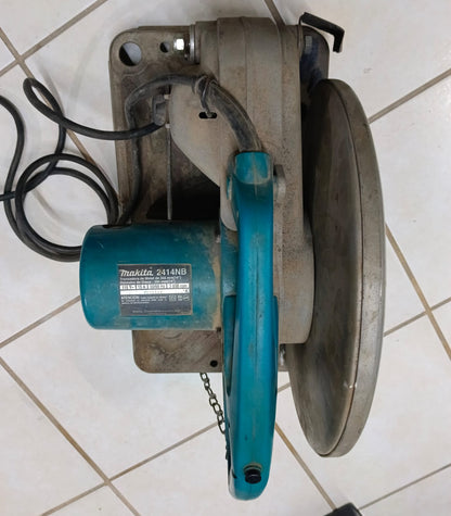 Cortadora de Metal Makita 2414nb con disco 14 pulgadas, uasdo