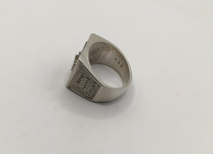 Anillo caballero PLATA 925 peso 15.8gr