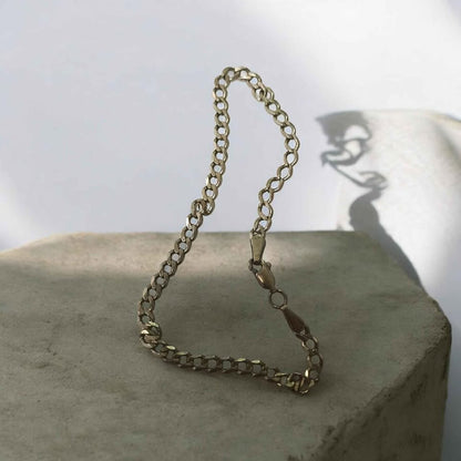 Oro Pulsera 1x1 10k 4.6g