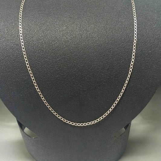 Plata cadena 1x1 .925 4.2g