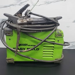 MAQUINA PARA SOLDAR FORNEY CON CABLE DE TIERRA Y PORTA ELECTRODO