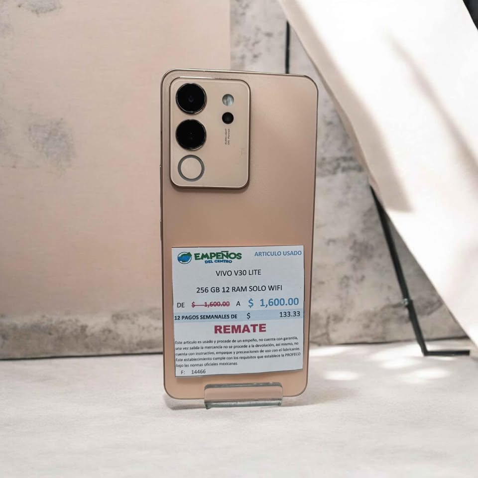 Celular vivo v30 Lite 256gb 12 Ram liberado USADO solo wifi