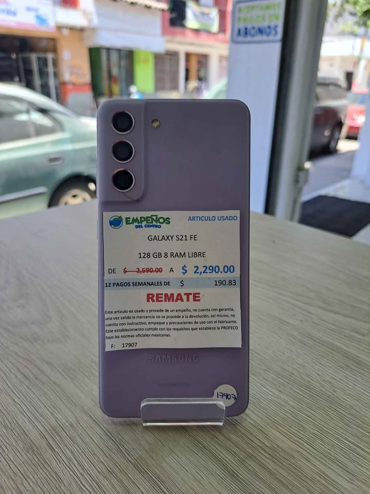 Celular Galaxy s21 Fe 128gb 8ram Liberado usado