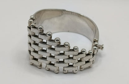 Pulsera con diseño PLATA 925 peso 78.1gr, usado
