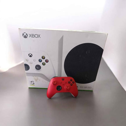 VIDEOJUEGO XBOX SERIES S 512GB 2 CONTROLES Y SUS CABLES