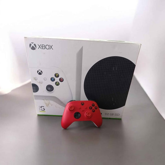 VIDEOJUEGO XBOX SERIES S 512GB 2 CONTROLES Y SUS CABLES
