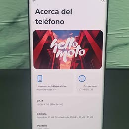 📱CELULAR MOTOROLA EDGE 50 FUSION CON 512 GB DE ALMACENAMIENTO Y 12 GB DE MEMORIA RAM