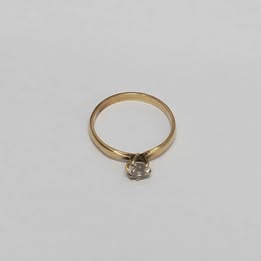 💍 ANILLO DE ORO DE 8 KILATES CON PESO DE 2.6 GRAMOS DEL NUNERO 10.5