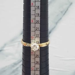 💍 ANILLO DE ORO DE 8 KILATES CON PESO DE 2.6 GRAMOS DEL NUNERO 10.5
