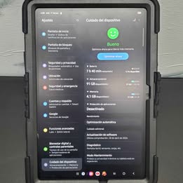 TABLET SAMSUNG GALAXY TAB 9+ CON 128 GB DE ALMACENAMIENTO Y 8 GB DE MEMORIA RAM CON FUNDA PROTECTORA